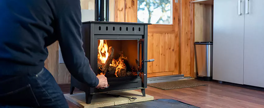 Open Hearth Wood Fireplace Installation in Oak Ridge, TN