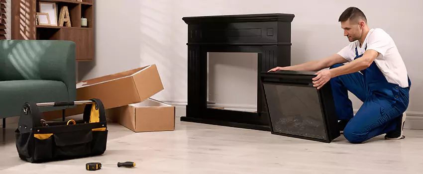 Old Rusted Metal Fireplace Repair And Replacement in Oak Ridge, TN