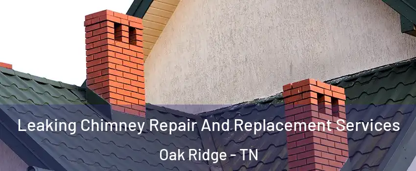  Leaking Chimney Repair And Replacement Services Oak Ridge - TN